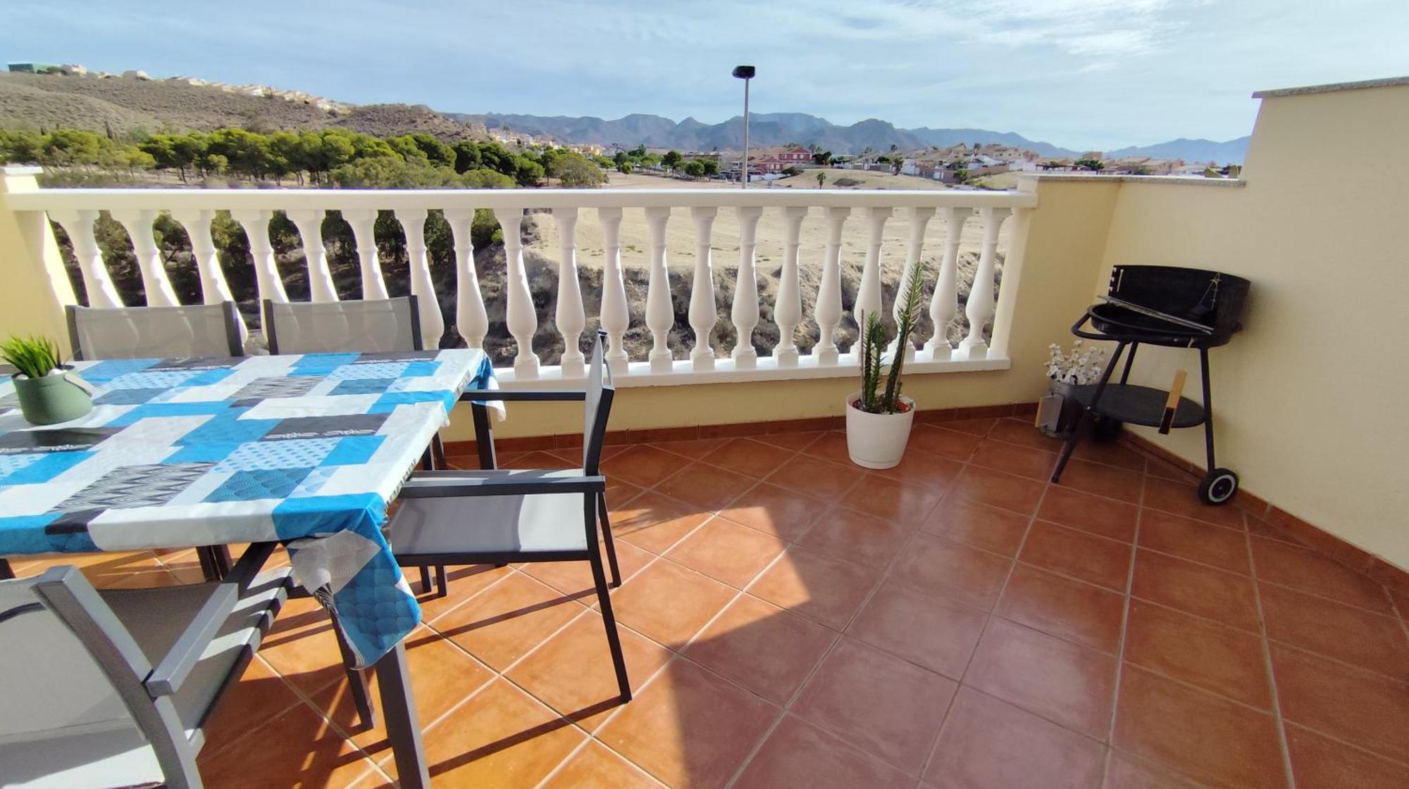 Al06- Modern 3 Bed Duplex, Close To Beach In El Alamillo Puerto de Mazarron Exterior photo